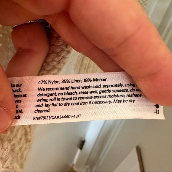 The Fisher Project Eileen Fisher Linen Mohair Blend Knit Cardigan - Picture 7 of 7